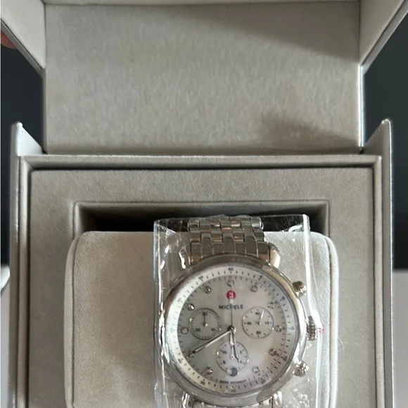 - NWT Women's CSX Diamond Embellished Bracelet Watch, 38mm - Picture 13 of 13